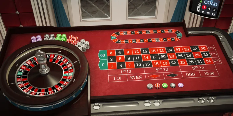 tablero ruleta americana