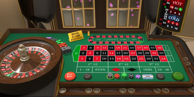 tablero ruleta europea