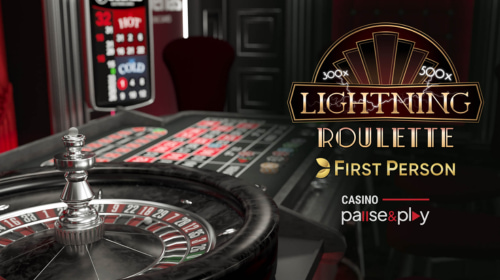 First Person Lightning Roulette Casino Pause and Play